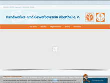 Tablet Screenshot of hgvoberthal.de